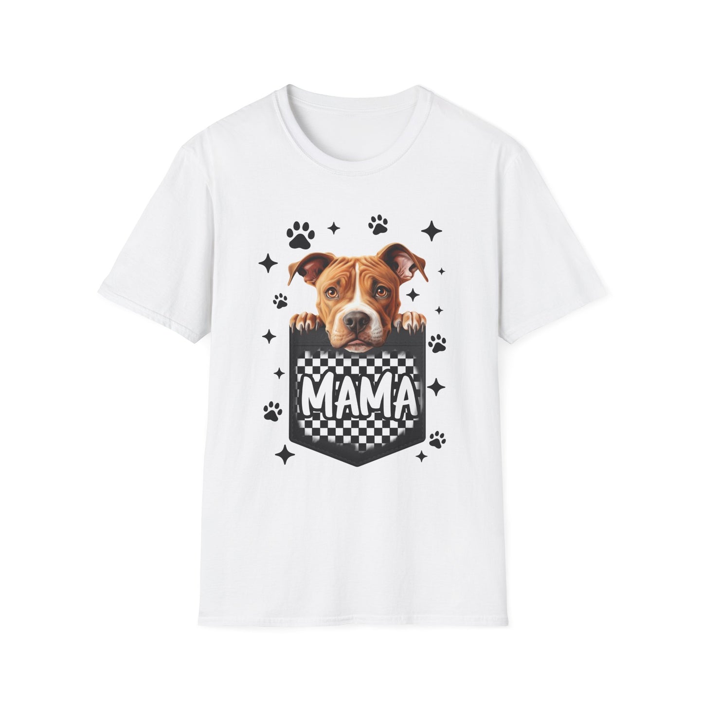 Pitbull Mama Pocket Tee