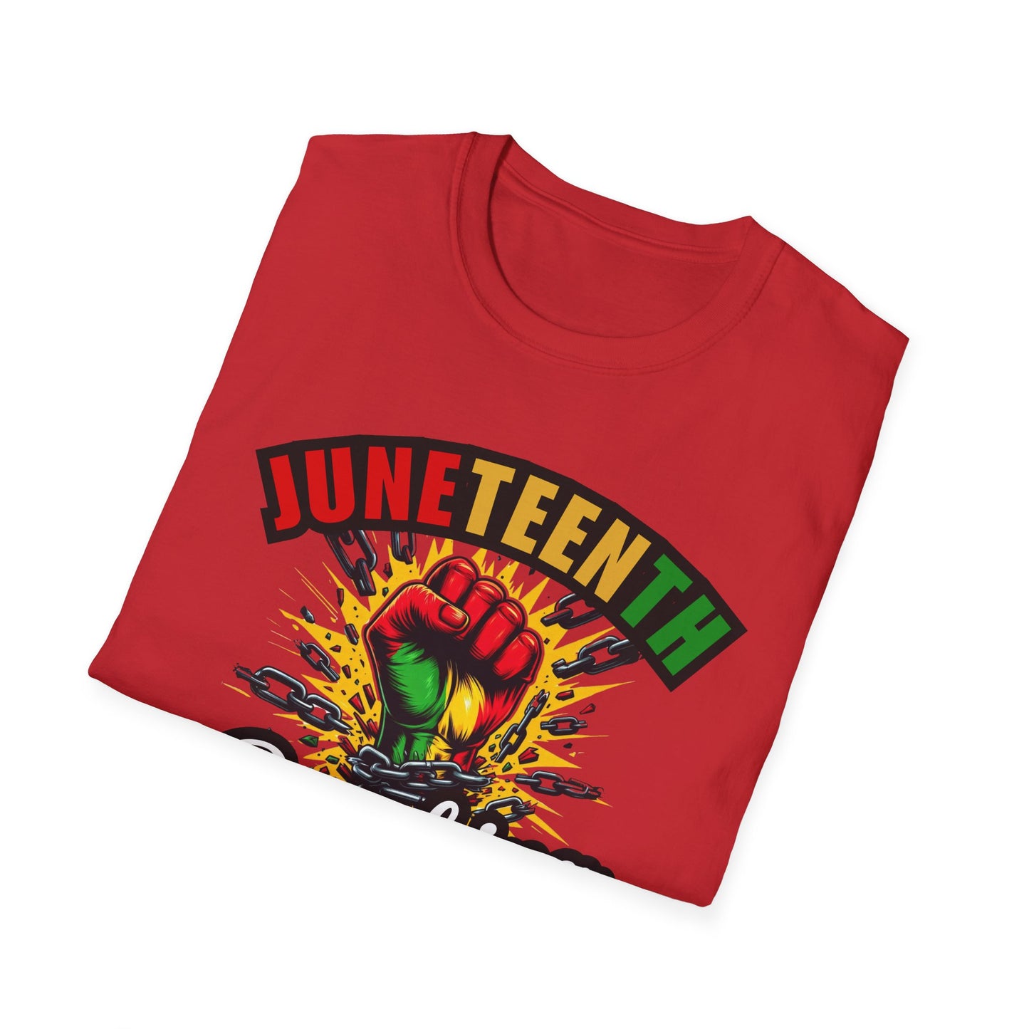 Juneteenth Celebration T-Shirt, Unisex Softstyle Tee, Black History Month Shirt, Equality Awareness Apparel, Freedom Day Gift