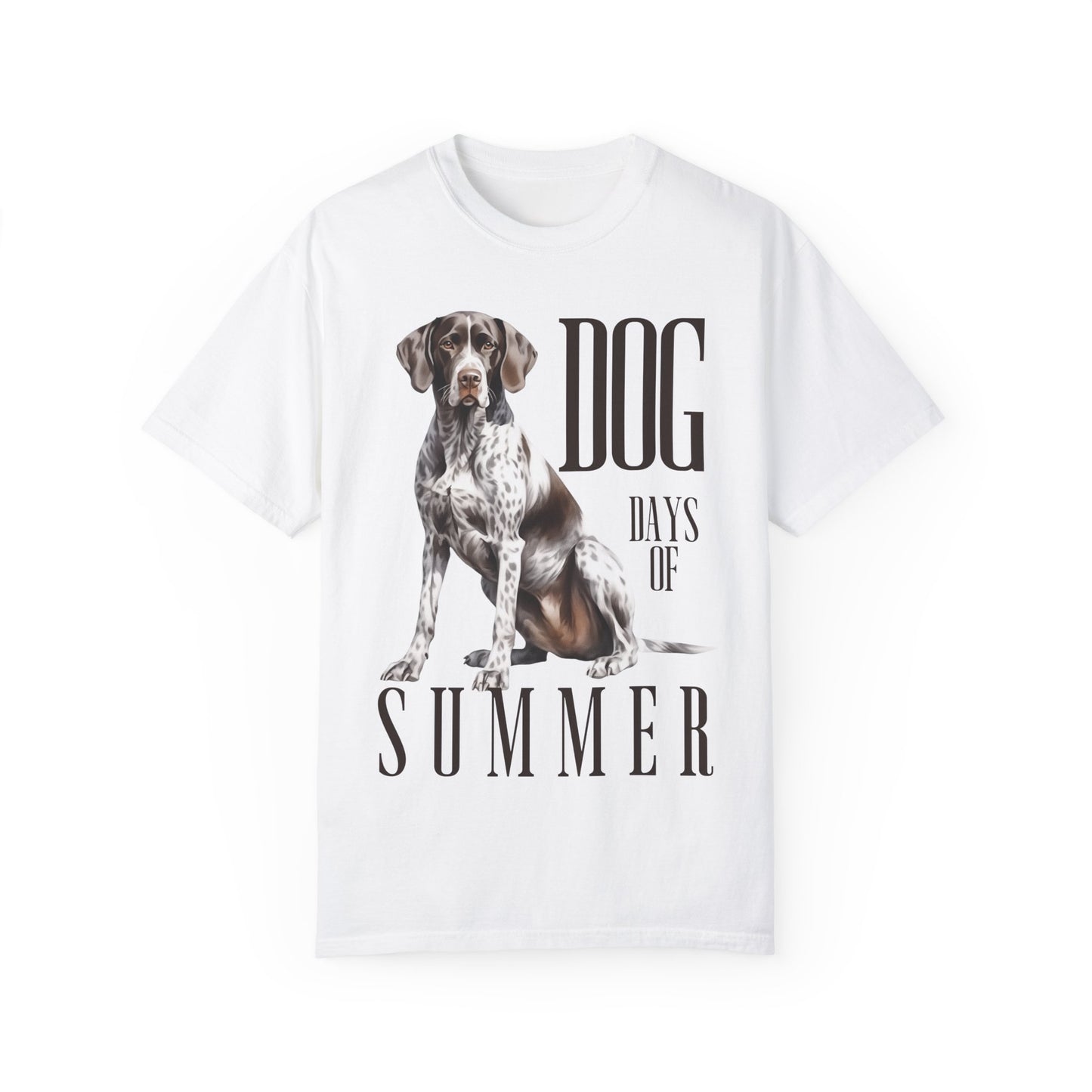 Pointer Dog Days of Summer Unisex Comfort Colors T-Shirt - Perfect for Pet Lovers & Summer Celebrations t