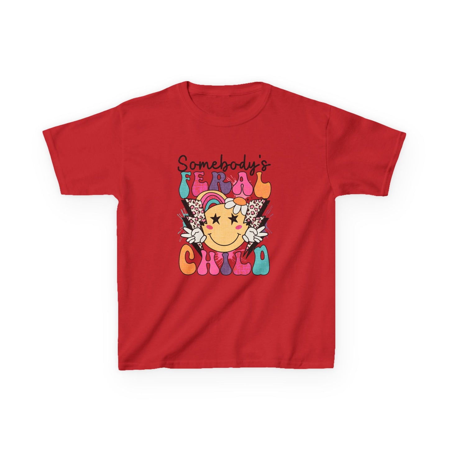 Somebody's Feral Child Kids Tee