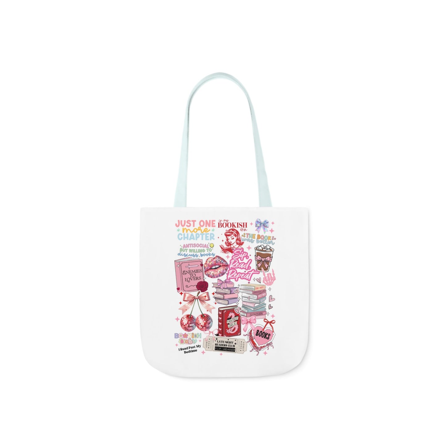 Bookish Collage Tote Bag