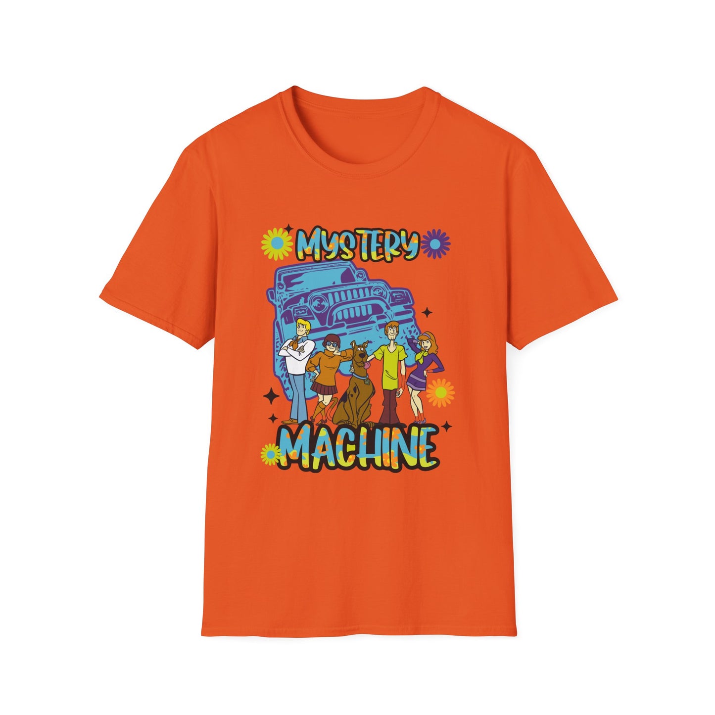 Mystery Machine Graphic T-Shirt for Scooby-Doo Fans
