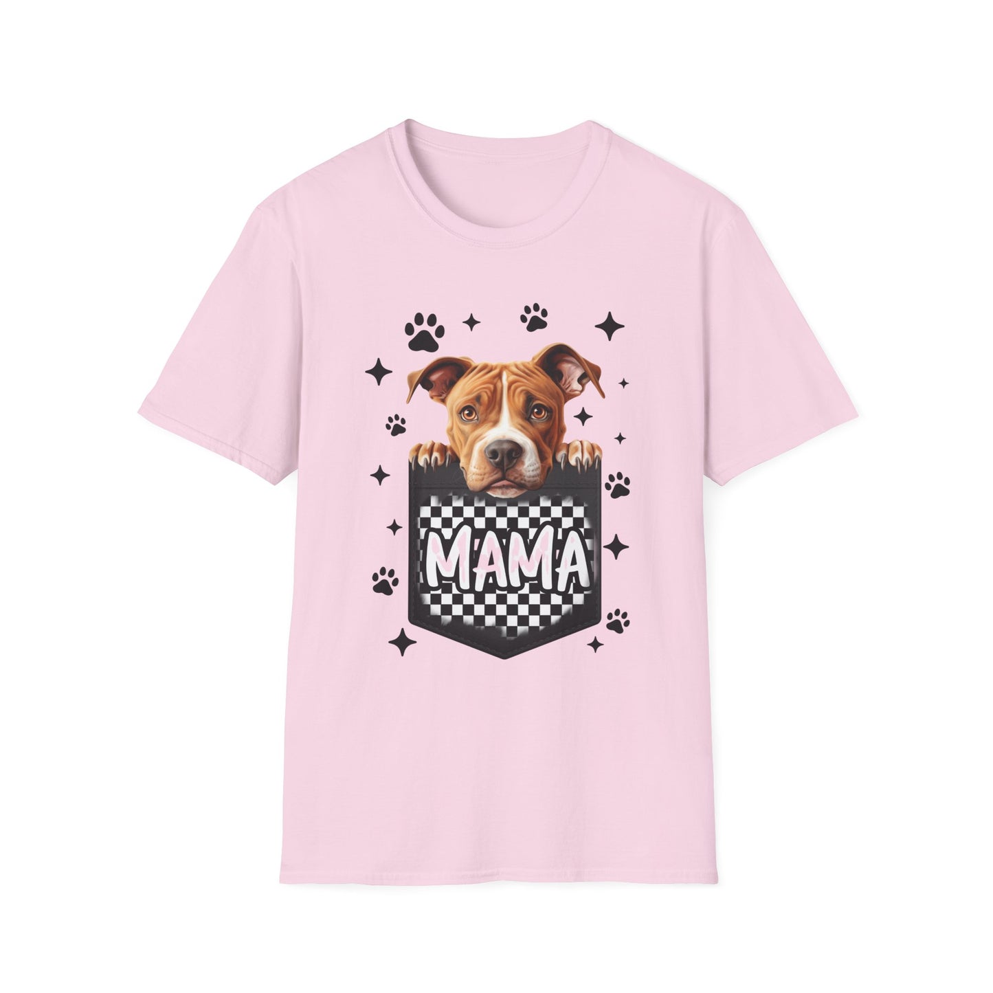 Pitbull Mama Pocket Tee