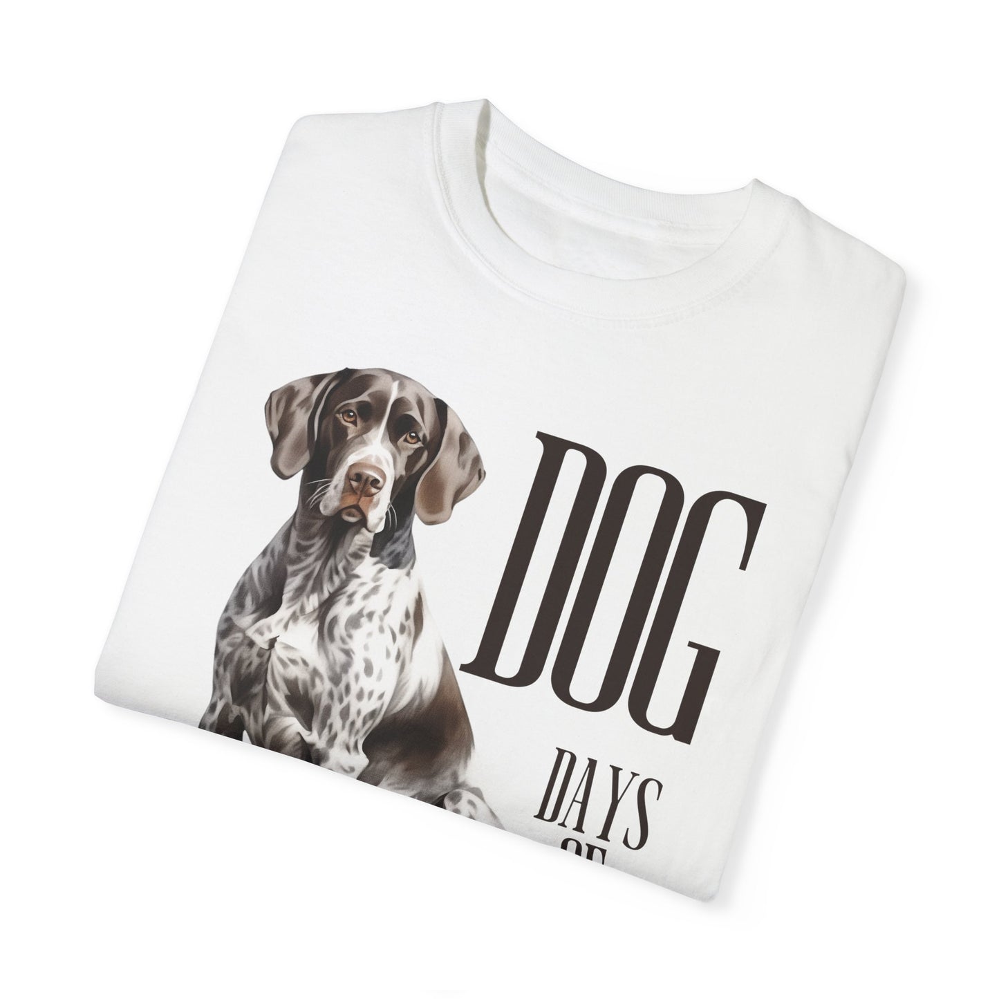 Pointer Dog Days of Summer Unisex Comfort Colors T-Shirt - Perfect for Pet Lovers & Summer Celebrations t