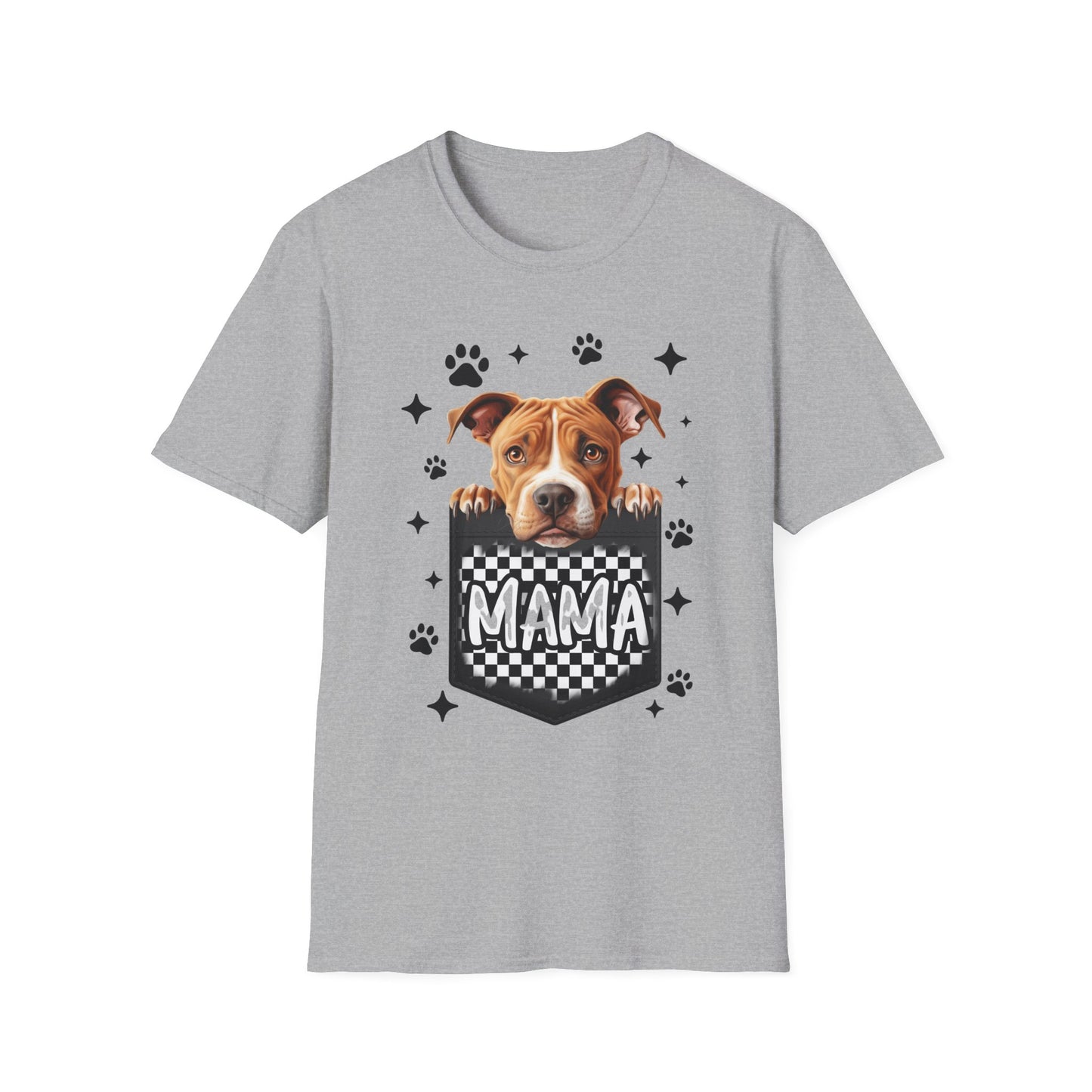 Pitbull Mama Pocket Tee