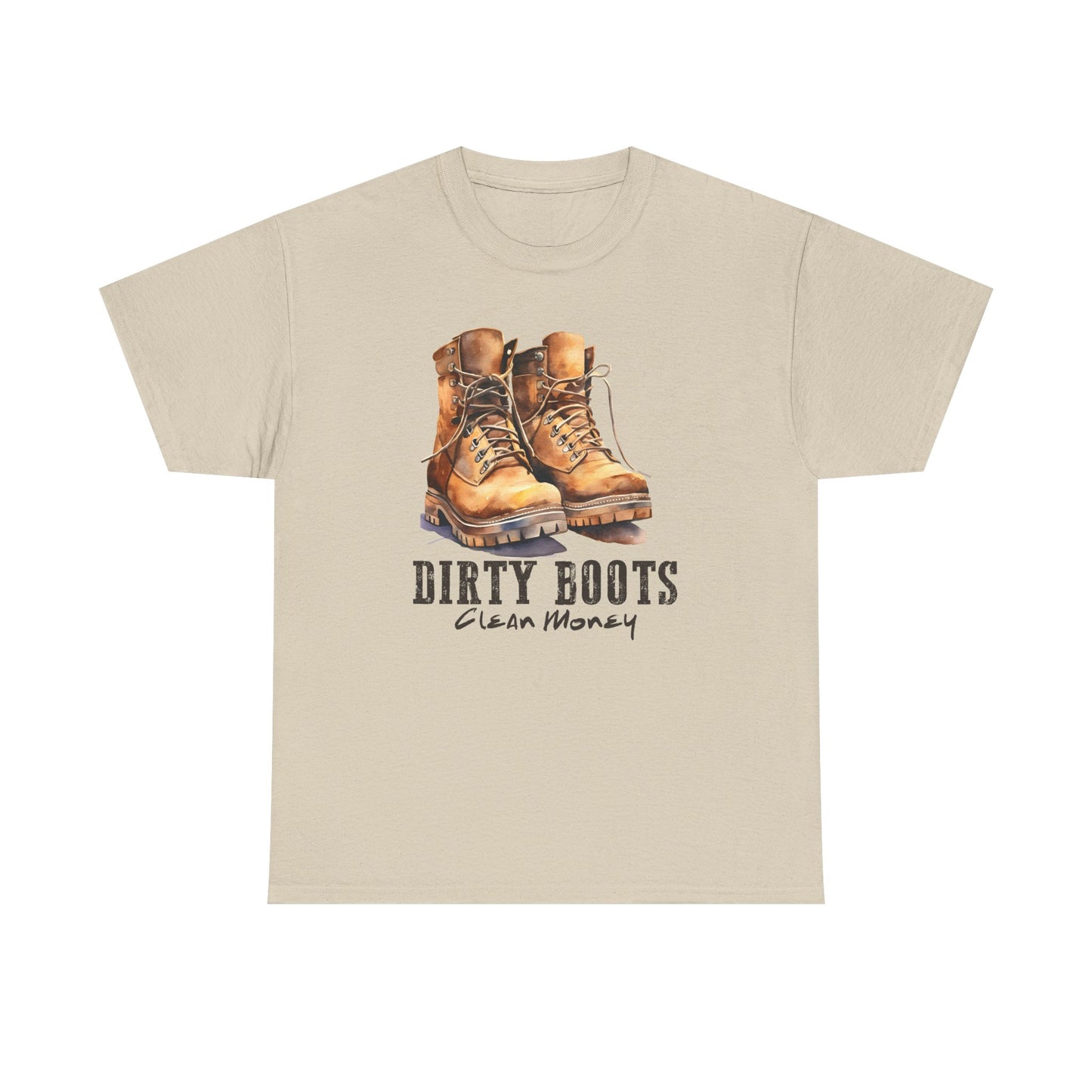 Dirty Boots Clean Money Graphic Tee
