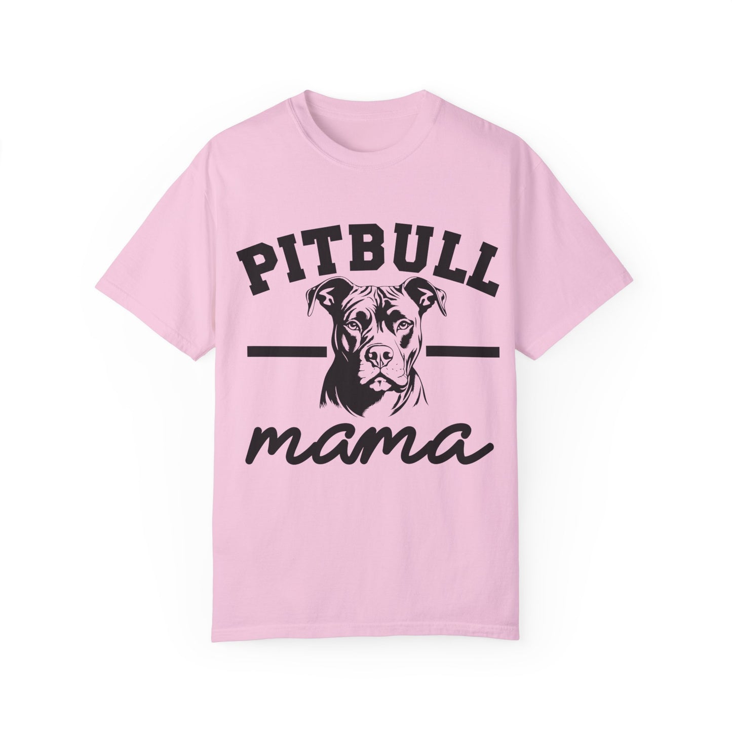 Pitbull Mama Unisex Garment-Dyed T-Shirt - Perfect Gift for Dog Lovers