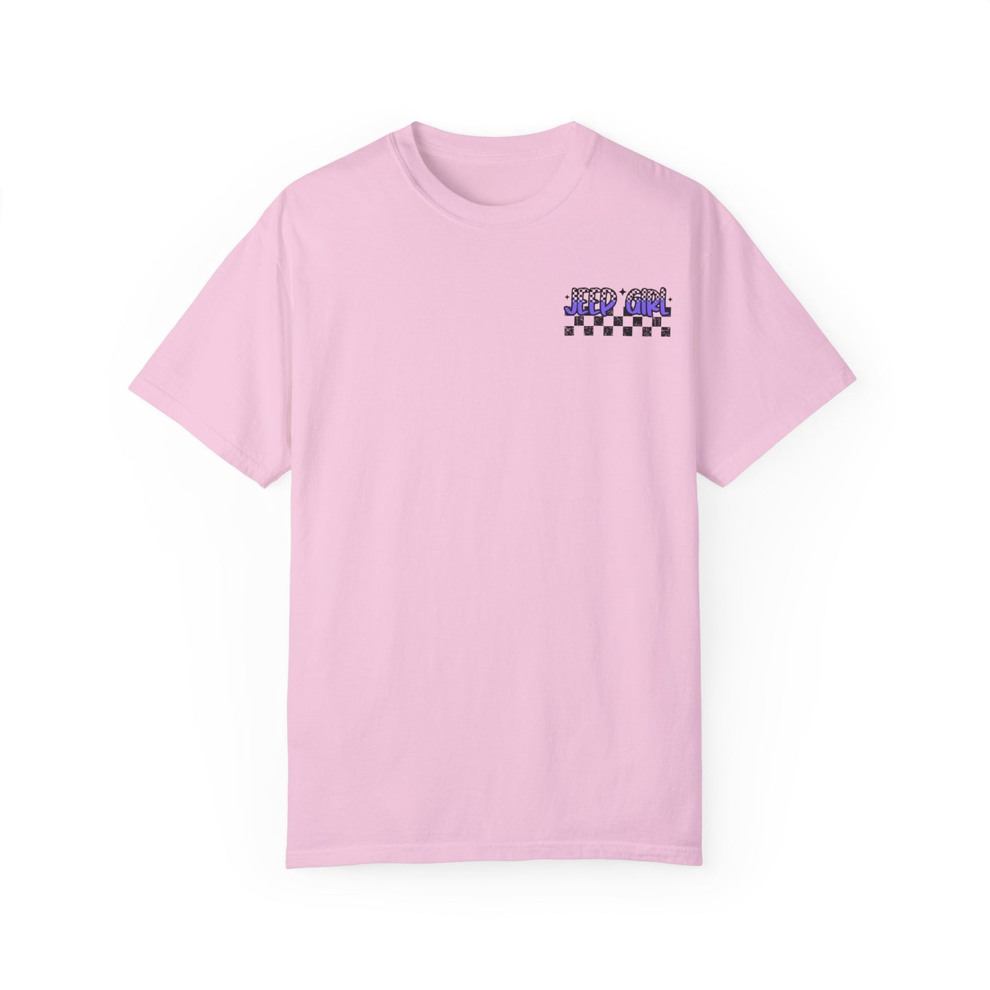 Jeep Girl Unisex Garment-Dyed T-Shirt - Fun and Stylish Off-Road Enthusiast Tee