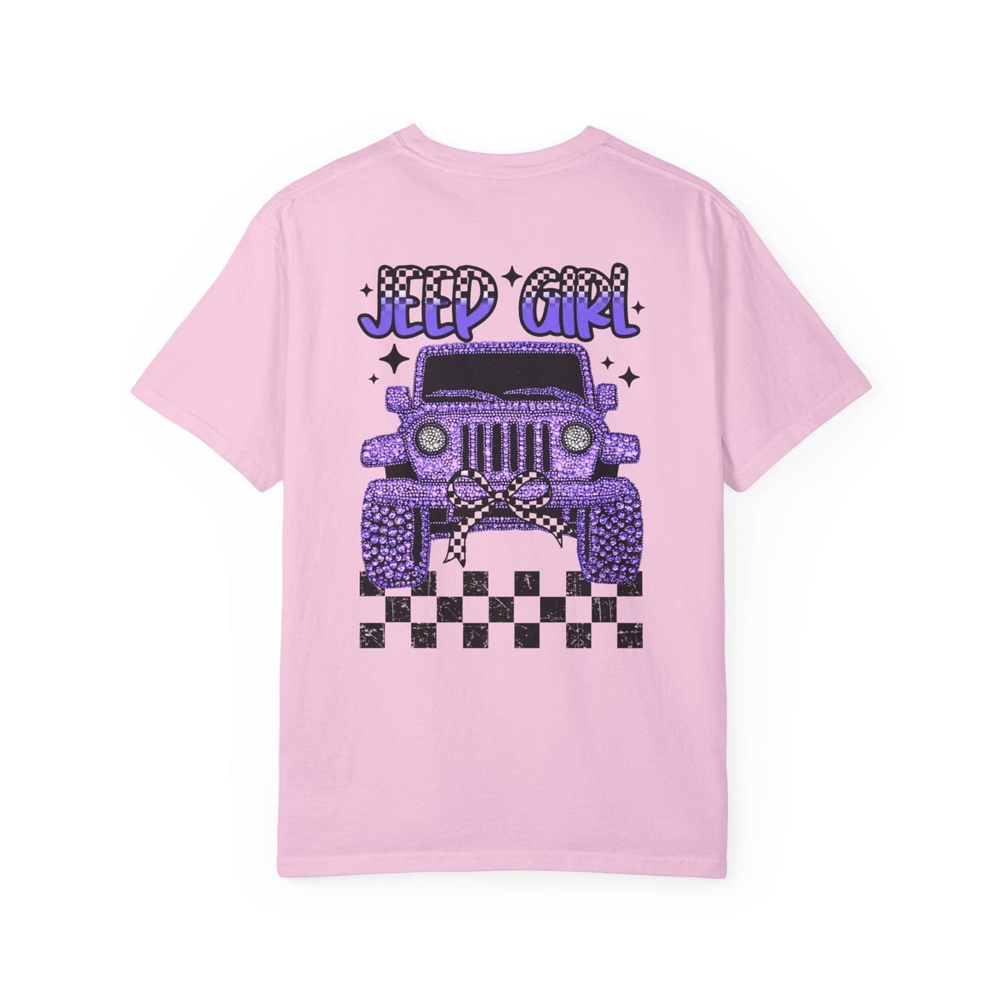Jeep Girl Unisex Garment-Dyed T-Shirt - Fun and Stylish Off-Road Enthusiast Tee