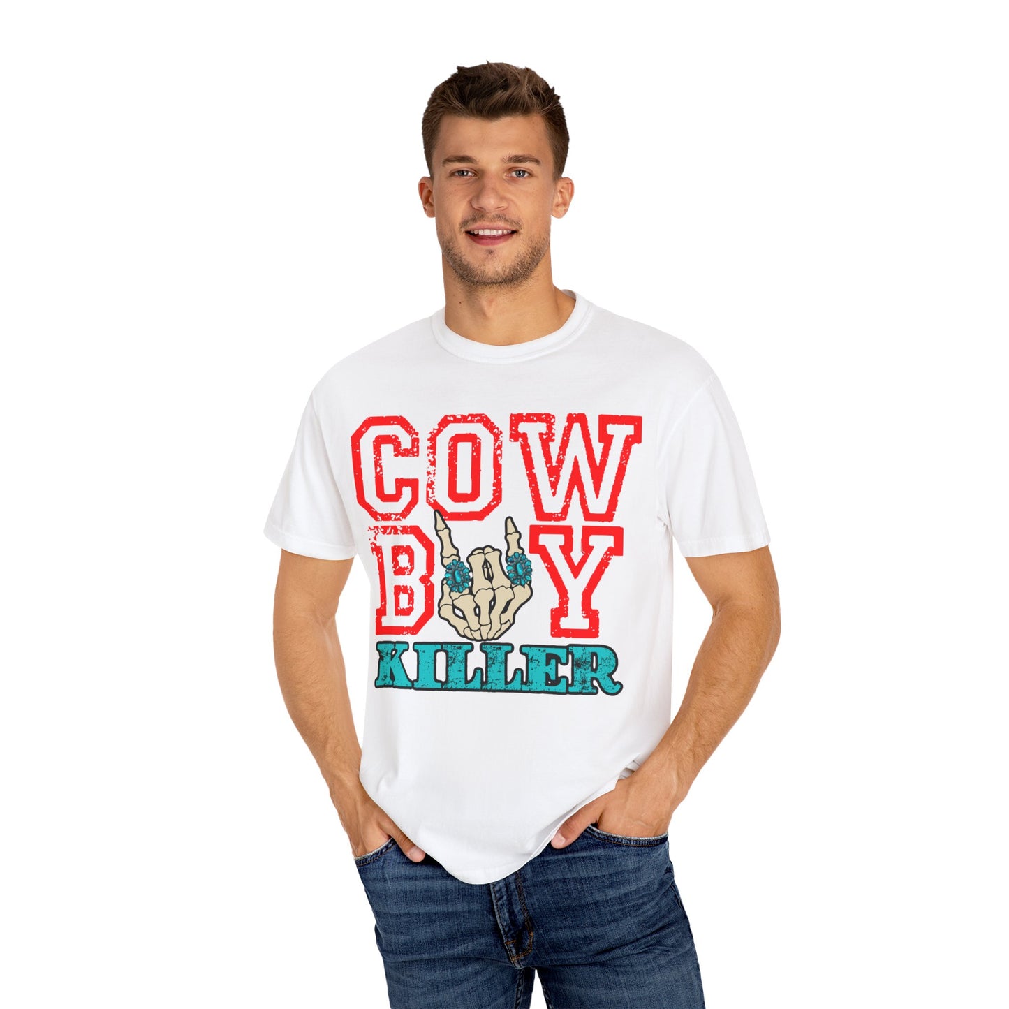 Cowboy Killer Unisex T-Shirt - Vintage Graphic Tee for Country Lovers
