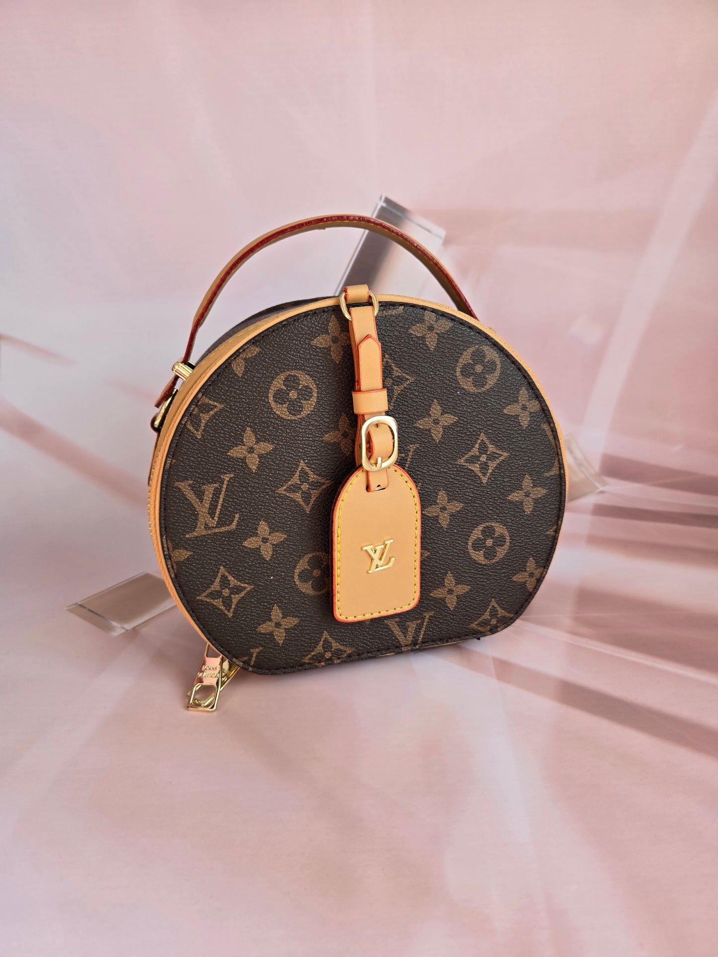 LV inspired purse with strap