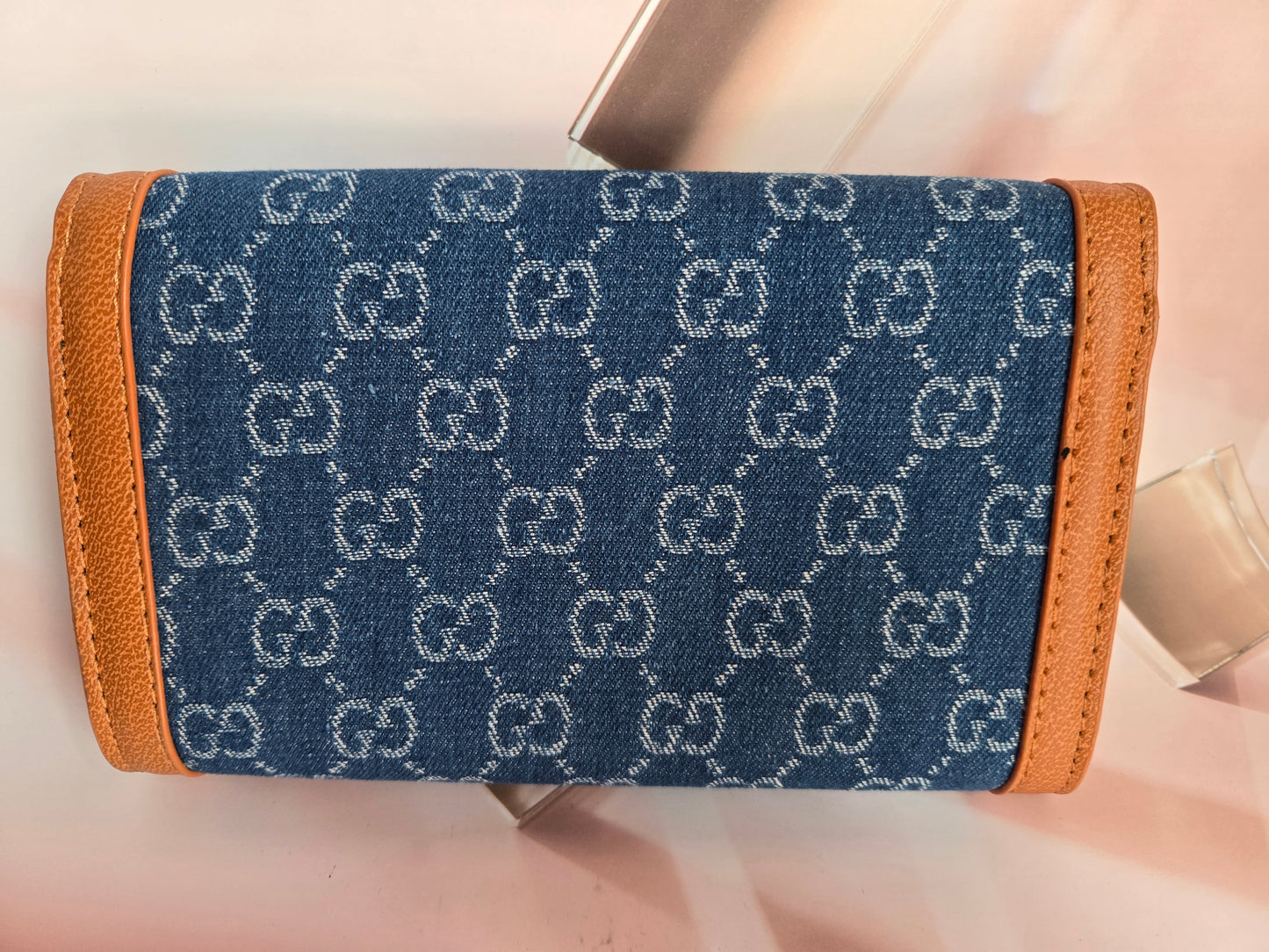 GG inspired Blue/Brown Purse/Wallet