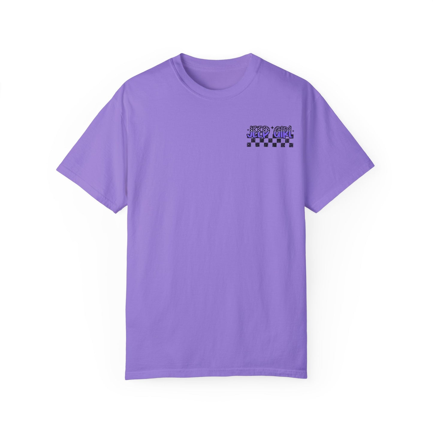 Jeep Girl Unisex Garment-Dyed T-Shirt - Fun and Stylish Off-Road Enthusiast Tee