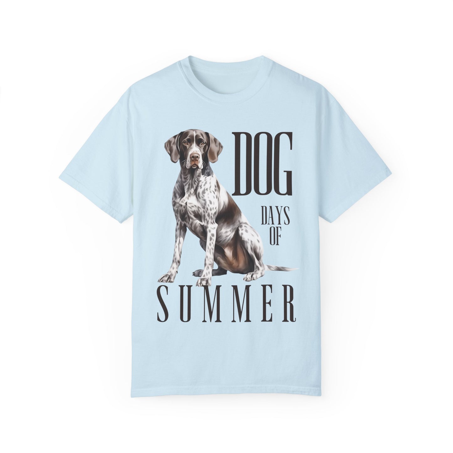 Pointer Dog Days of Summer Unisex Comfort Colors T-Shirt - Perfect for Pet Lovers & Summer Celebrations t