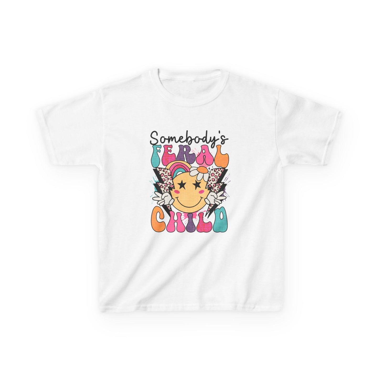 Somebody's Feral Child Kids Tee