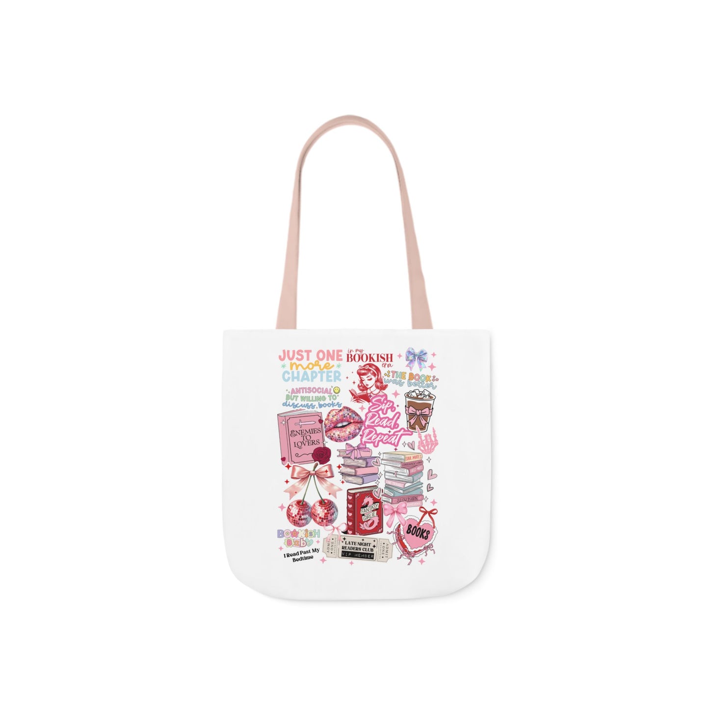 Bookish Collage Tote Bag