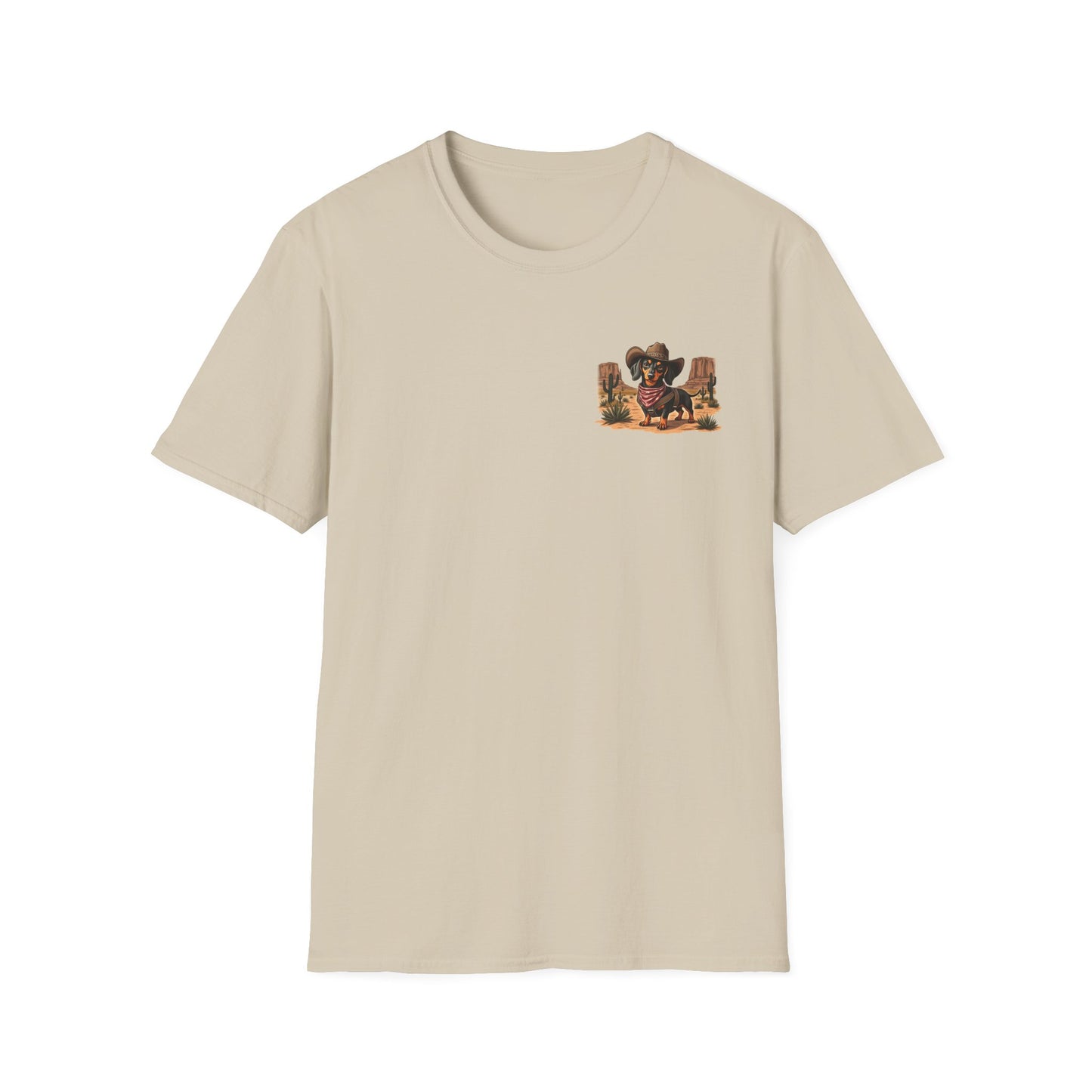Saddle Up Wiener T-Shirt - Fun Dog Lover Tee
