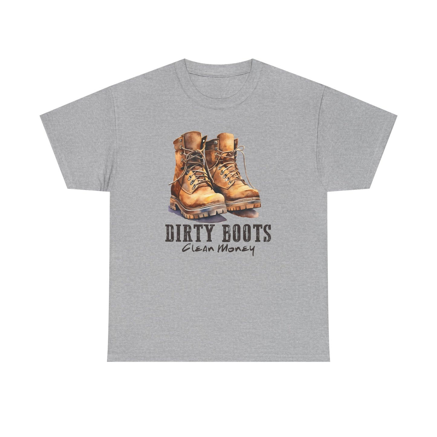 Dirty Boots Clean Money Graphic Tee