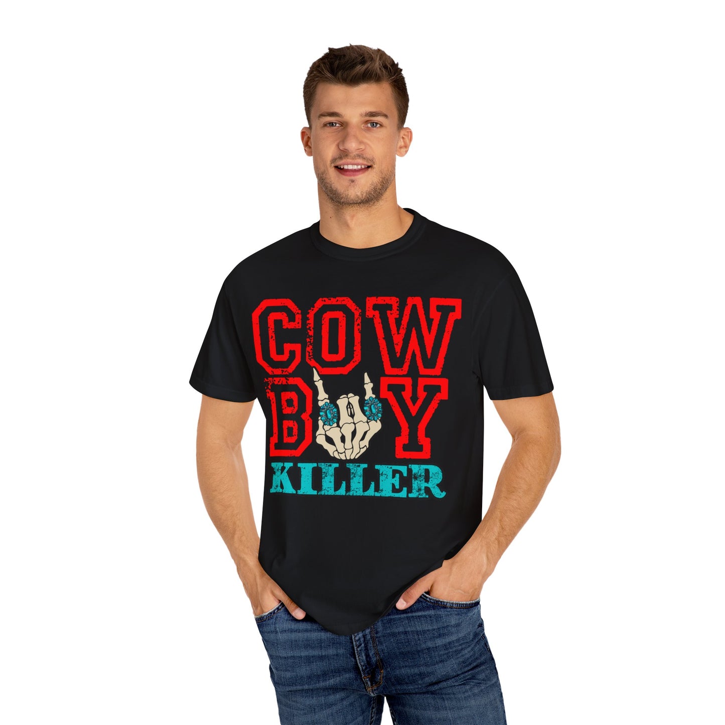 Cowboy Killer Unisex T-Shirt - Vintage Graphic Tee for Country Lovers