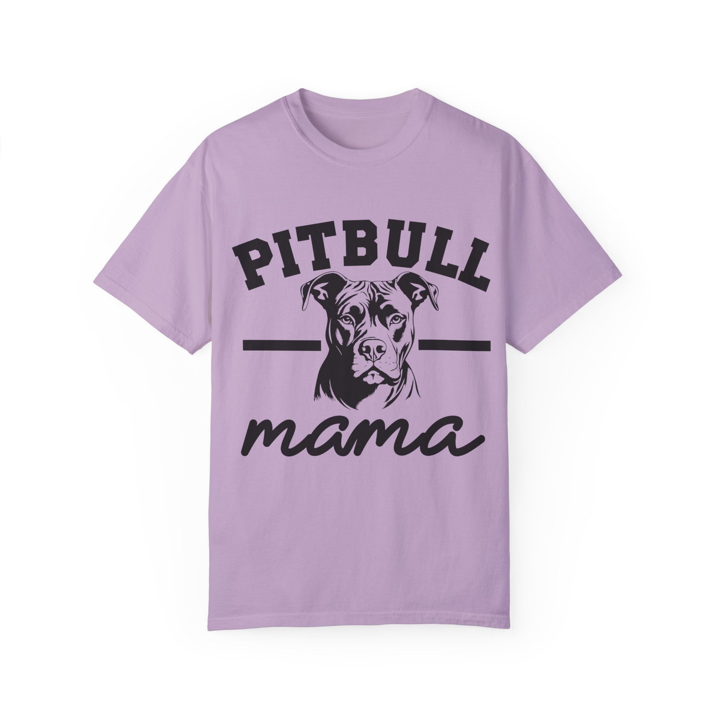 Pitbull Mama Unisex Garment-Dyed T-Shirt - Perfect Gift for Dog Lovers