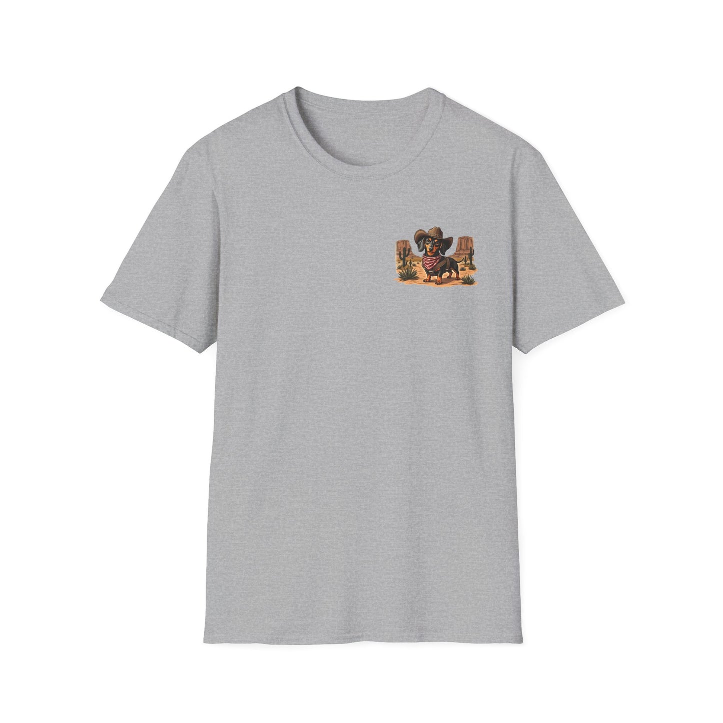 Saddle Up Wiener T-Shirt - Fun Dog Lover Tee