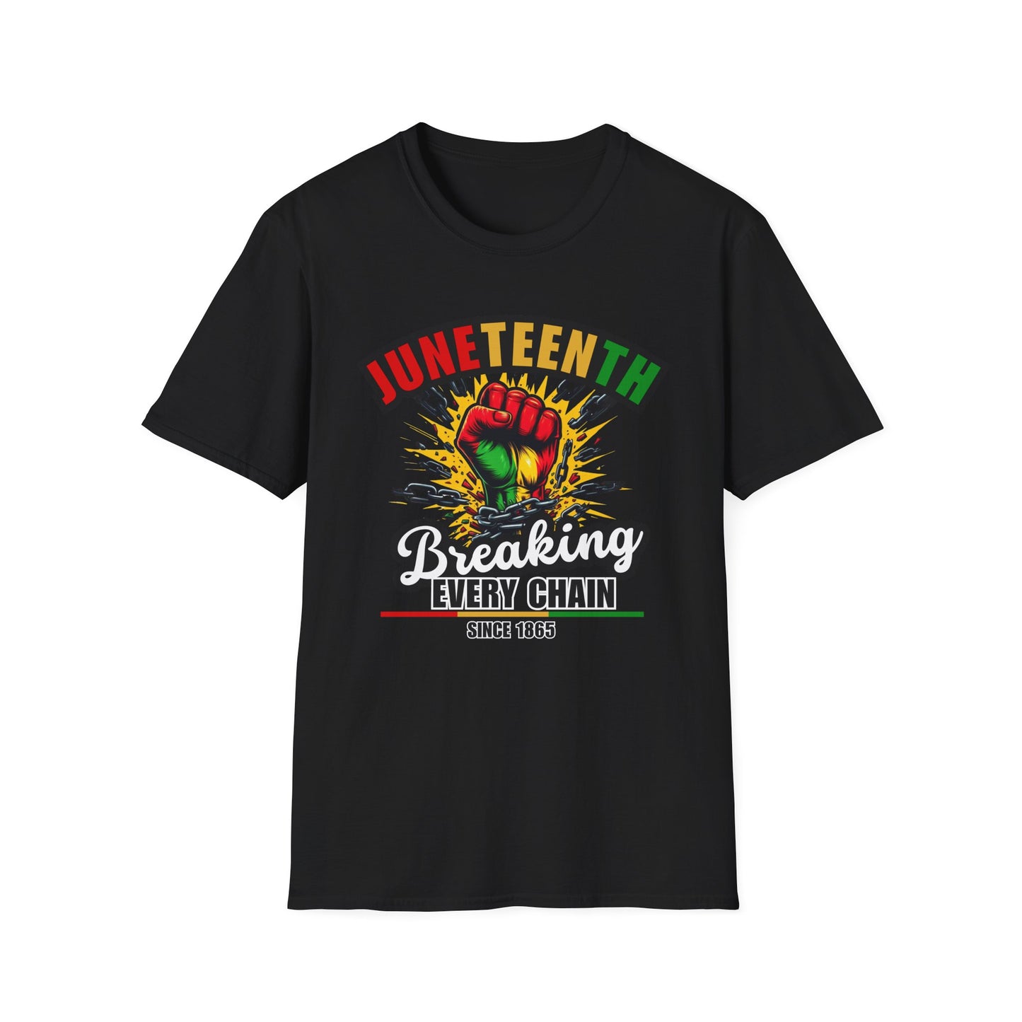 Juneteenth Celebration T-Shirt, Unisex Softstyle Tee, Black History Month Shirt, Equality Awareness Apparel, Freedom Day Gift