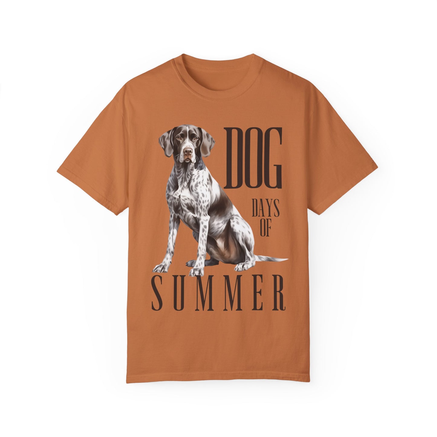 Pointer Dog Days of Summer Unisex Comfort Colors T-Shirt - Perfect for Pet Lovers & Summer Celebrations t