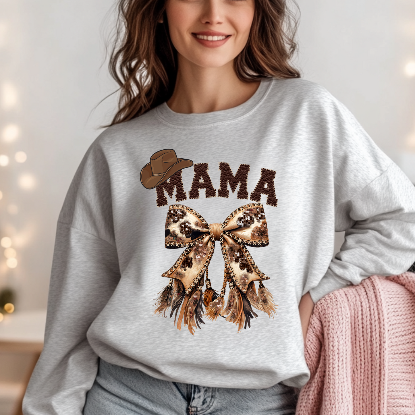 Cowgirl Mama Fleece Sweatshirt