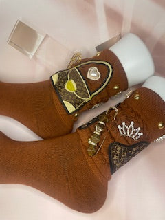 LV Inspired "Junk Socks"