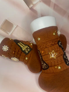 LV Inspired "Junk Socks"