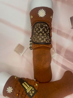 LV Inspired "Junk Socks"
