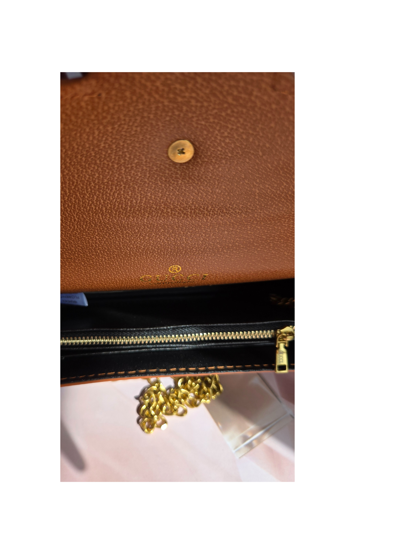GG inspired Blue/Brown Purse/Wallet