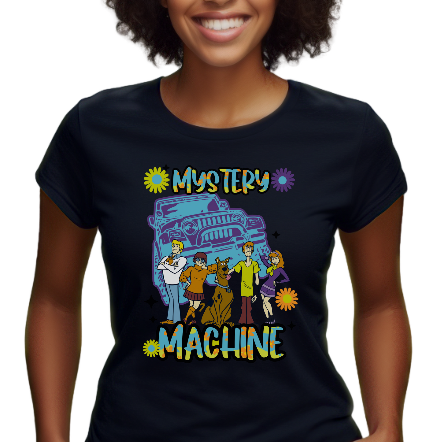 Mystery Machine Graphic T-Shirt for Scooby-Doo Fans
