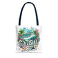 Cruisin' 2025 Tropical Tote Bag - Perfect for Cruise Lovers!