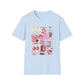 Bookish Collage T-Shirt - Vintage Graphic Motivational Unisex Softstyle Tee