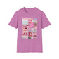 Bookish Collage T-Shirt - Vintage Graphic Motivational Unisex Softstyle Tee