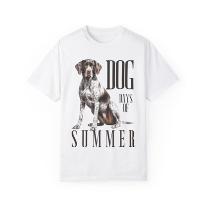Pointer Dog Days of Summer Unisex Comfort Colors T-Shirt - Perfect for Pet Lovers & Summer Celebrations t