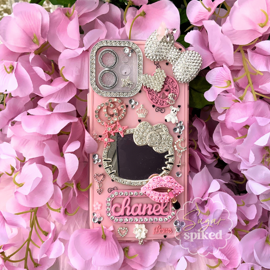 Pretty in Pink Kitty Couture iPhone 12/12 PRO Case