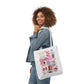 Bookish Collage Tote Bag