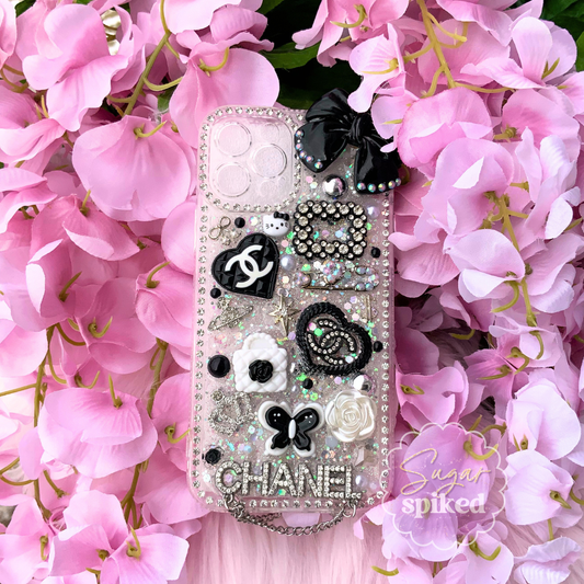 Chanel Glam Butterfly Couture iPhone 12 PRO Case