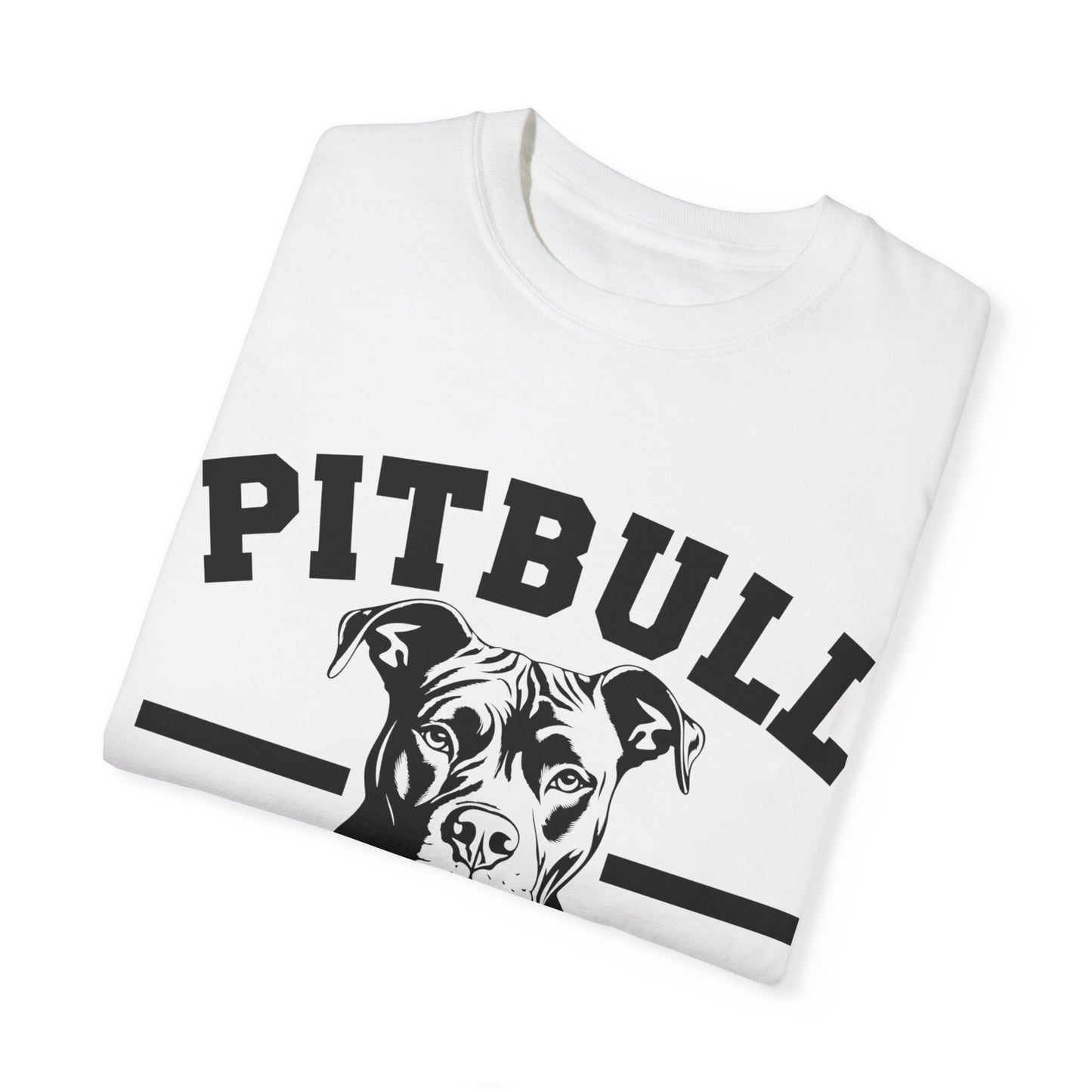 Pitbull Mama Unisex Garment-Dyed T-Shirt - Perfect Gift for Dog Lovers