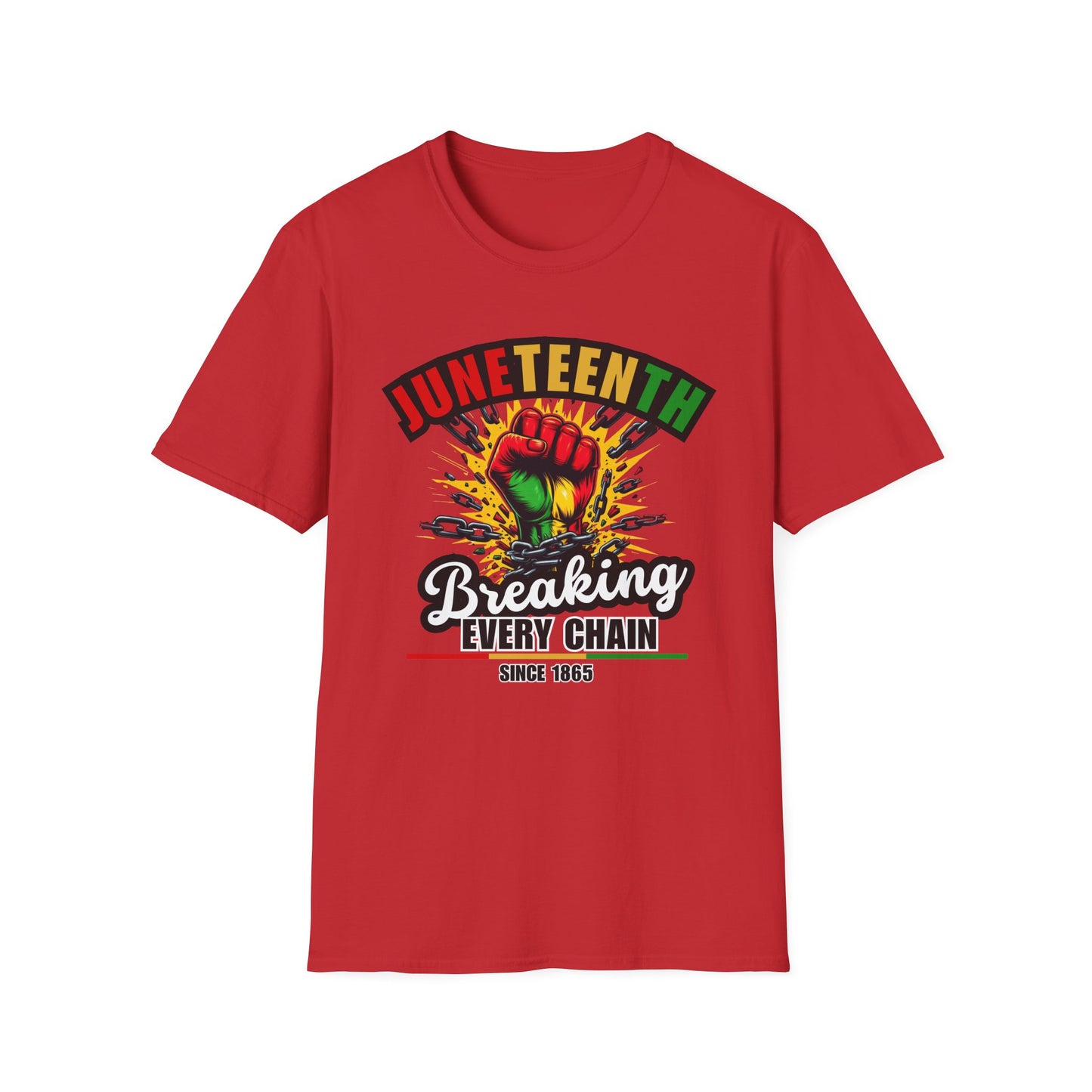 Juneteenth Celebration T-Shirt, Unisex Softstyle Tee, Black History Month Shirt, Equality Awareness Apparel, Freedom Day Gift