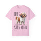 Shih Tzu Dog Days of Summer Comfort Colors T-Shirt - Unisex Garment-Dyed Tee for Dog Lovers