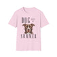 Pitbull Dog Days of Summer Unisex Softstyle T-Shirt - Perfect for Dog Lovers