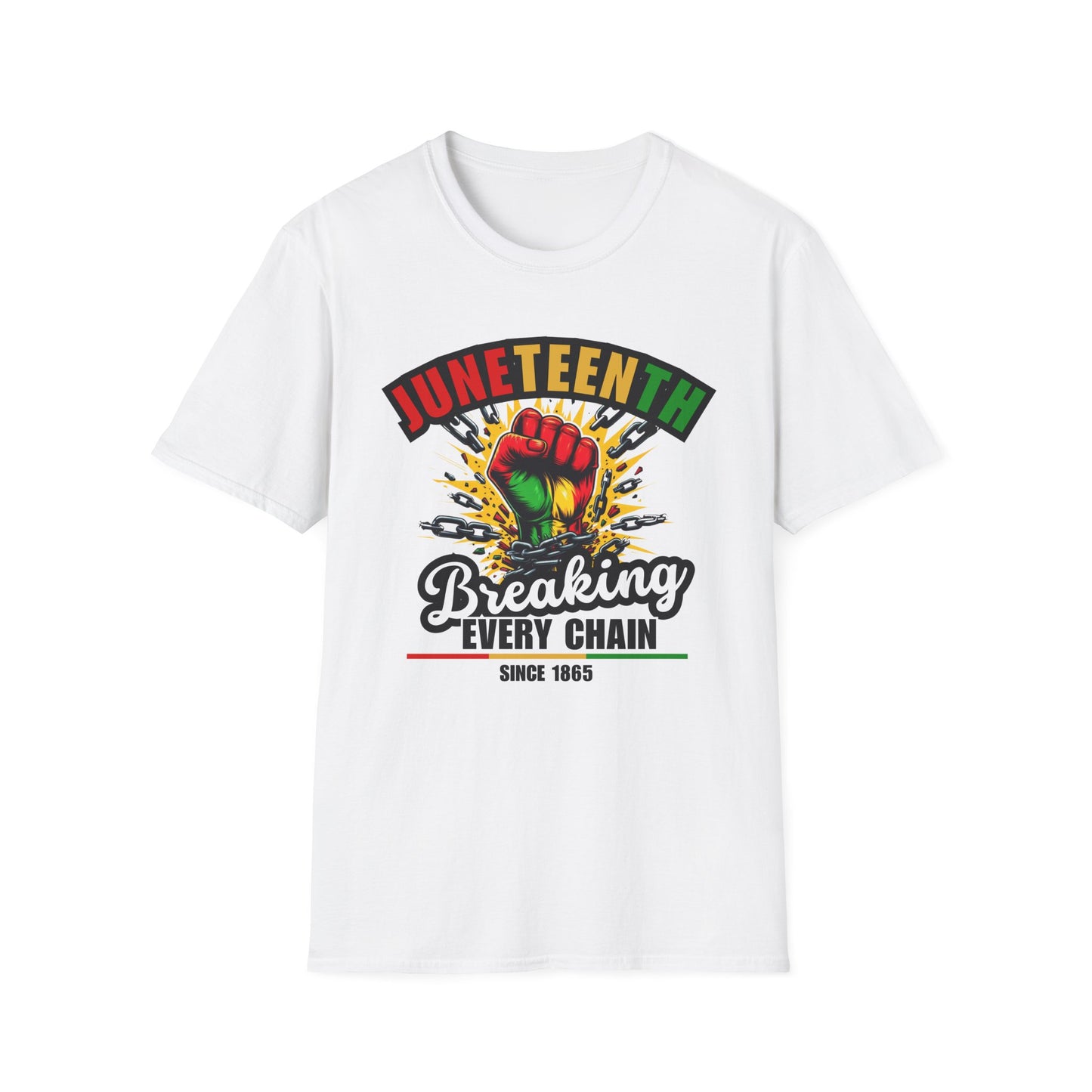 Juneteenth Celebration T-Shirt, Unisex Softstyle Tee, Black History Month Shirt, Equality Awareness Apparel, Freedom Day Gift