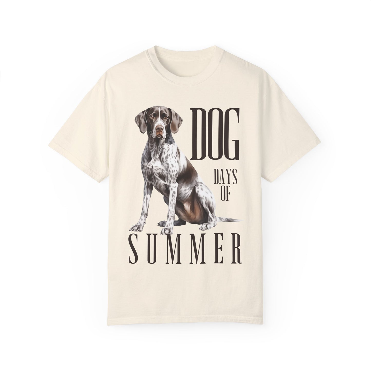 Pointer Dog Days of Summer Unisex Comfort Colors T-Shirt - Perfect for Pet Lovers & Summer Celebrations t