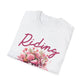 Riding Is My Therapy T-Shirt - Softstyle Unisex Tee for Motorcycle Lovers