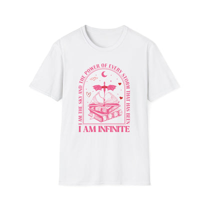 Dragon Graphic Unisex T-Shirt - Empowering 'I am infinite' Design