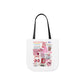 Bookish Collage Tote Bag