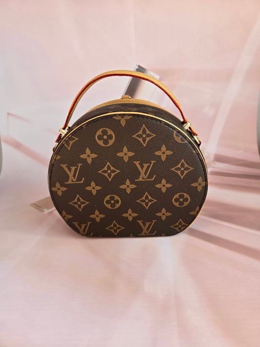 LV inspired purse with strap